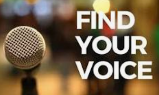 find your voice