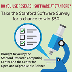 Stanford Software Survey advertisement