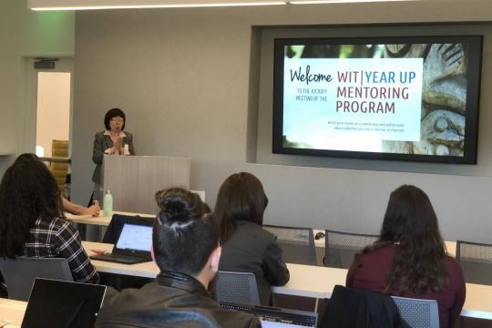 WIT/Year Up Mentoring Program Celebrates Mentees, Gears Up for Next Cohort