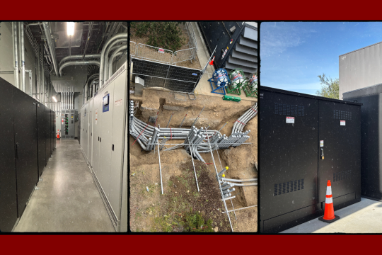 The Data Center Electrical Upgrade Project is Complete