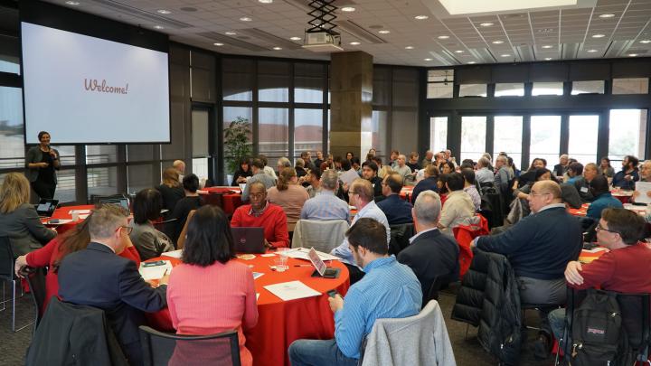 IT professionals at the Teaching, Learning, and Student Experience Summit on Jan. 17